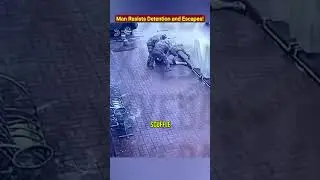Ukrainian Man Resists Detention and Escapes from 3 Draft Officers!