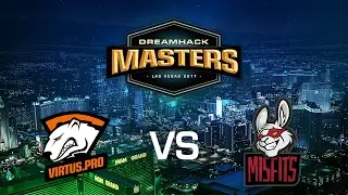 Virtus.pro vs Misfits [Map 1 BO1] DreamHack Masters Las Vegas 2017