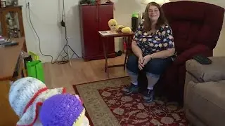 Handmade caps help cancer patients