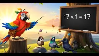 17 ka Table |17 Times Table | 17 का पहाड़ा
