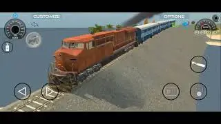 Indian Railway 🚂🚃 indian railways diesel train game video #simulator 