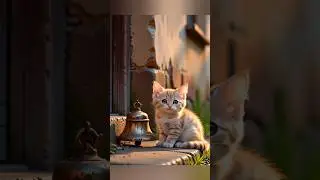 بلی اور پرانی گھنتی | The Cat & The Old Bell #shorts #youtubeshorts #shortvideo #viral #cats