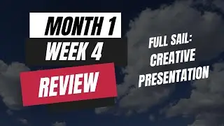 Full Sail week 4 online review