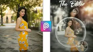 Bubble Photo Editing in PicsArt Creative Editing Tutorial 2021 | Lightroom Tutorial | Faiz Editz