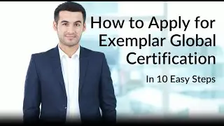 How to Apply for Exemplar Global Certification