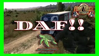 ETS2 Career mode. WE are in a DAF! for this one