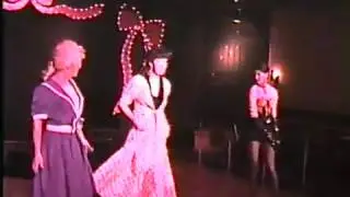 Shemoane, Mariposa and Amanda as Olive Oyl, Baby Jane and Mommie Dearest