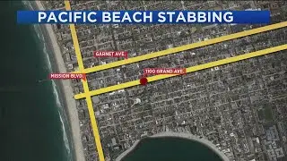 Man Stabbed At Least 4 Times In Pacific Beach