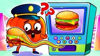 Vending Machine On the Run 🤩 Funny Kids Karaoke Songs & Nursery Rhymes 🥑🎶
