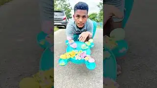 Rc frogs 🐸 unboxing Eating 🥣 Table #frogs #shorts