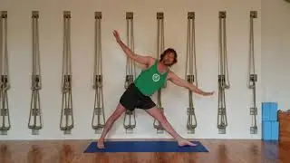 Ardha Chandrasana-half moon pose