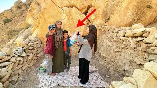 The children went to visit their mother; however, Abolfazl did not know!