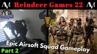 INSANE 400 Player Milsim Squad Game at US Army Base | AMS Reindeer Games | Fort Cavazos, Texas