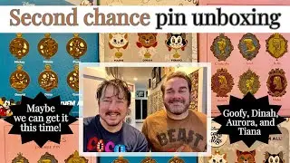 Second chance Disney Pin Unboxing #disney #catsanddogs #pinunboxing #unboxing #princess #mickeymouse