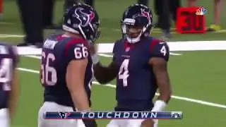 DESHAUN WATSON CONNECTS WITH WILL FULLER
