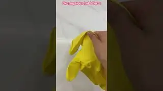 🧤 Yellow Household Gloves &mdash; Made for Everyday Cleaning