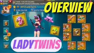 LADYTWINS Overview &ndash; One of the Strongest Female Titans in Lords Mobile