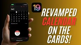 Revealed! Apple to Redesign Apple Calendar App from the Group Up!
