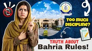 Bahria university Discipline rules: No tolerance policy ❌⚠️