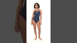 Sporti Guard Solid Micro Back One Piece Swimsuit | SwimOutlet.com