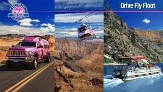 Grand Canyon West Drive, Fly, Float Combo Tour from Las Vegas - Pink Jeep Tours