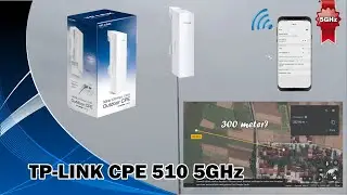Kekuatan Wifi TP-LINK CPE 510 5Ghz 300MBPS 13DBI Konek HP Support Wifi 5G