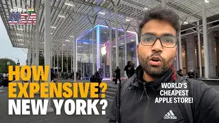 World's Cheapest Apple Store in New York? 🇺🇸 | Vlog 345 | USA Vlog Hindi