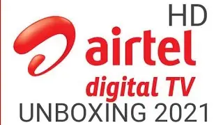 airtel digital TV HD Set Top Box Unboxing 2021 | Model : HS3C02
