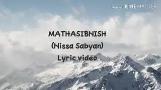 Mathasibnish lyric | Nissa Sabyan Cover |||