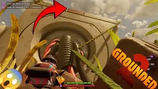 Grounded 2 o que tem em cima no Burgl destruido?