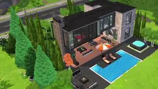 RETREAT HOUSE [THE SIMS MOBILE] #sims #mycreation #retreat #thesimsmobilehouse