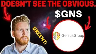 🤨GNS Stock (Genius Group stock) GNS STOCK PREDICTION GNS STOCK Analysis gns price  mesothelioma firm