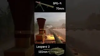 Technical SPG-9 vs Leopard 2