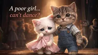 A poor girl…can’t dance ? #viral #animation 