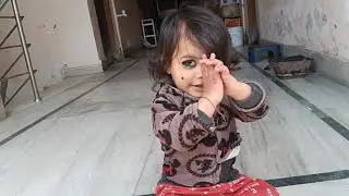 सौम्या ने कुछ ऐसा कर दिखाया कि सबके होश उड़ गए 🧐😂#cutebaby #myvlogs #mastimoment #funny #expresion 