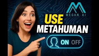 Megan AI MetaHuman Avatar: Enable Real-Time 3D Companion in Seconds!