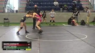 High School Girls 106 Destiny Dominguez Top Dog Wrestling Club Vs Nevaeh Lascano Top Dog Wrestling