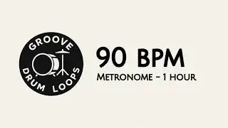 Metronome 90 BPM &ndash; 1 hour (Clear Beat)