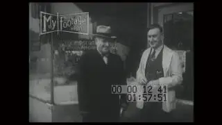 1948 President Truman Visiting His Hometown Independence, Missouri