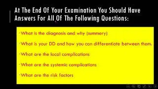 Clinical Examination In General Surgery part I // Dr. Amar Yahia
