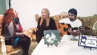 LUIS, GEMA y ROCIO hijos de CAMARON 