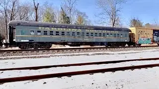 Carolina Southern&rsquo;s Passenger Car on NS&rsquo;s 12R