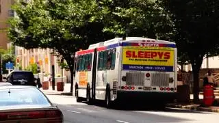 SEPTA Route 48 bus leaving 12th St & Arch St