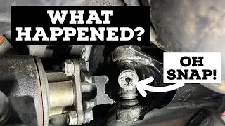 I DESTROYED MY DRIVESHAFT- What Happened? BMW E36 Turbo LS Swap