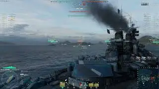 World Of Warships Random Battle Gameplay With C COLOMBO (No Commentary Gameplay)
