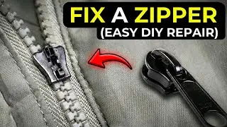 Broken Zipper? Don’t Throw the Jacket Away - Do This Instead
