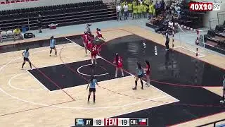 URUGUAY VS CHILE - SUDAMERICANO 14 FEM