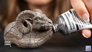 Satisfying ASMR Paint Tube Tiny Animals Hyper Realistic Transformations 🐠🐙🦉🐢🐊🐑 | Oddly Satisfying