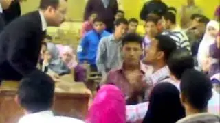 مهزلة فى كلية حقوق بنها