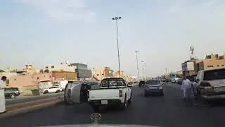 Accident, Al Malqa, Riyadh,KSA || Mohammad Khan ||